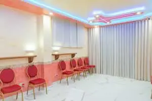 Interno della sala del commiato